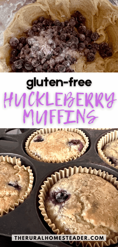 huckleberry muffin pinterest pin