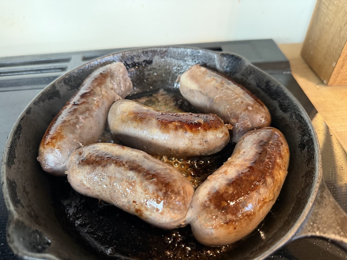 venison sausage links